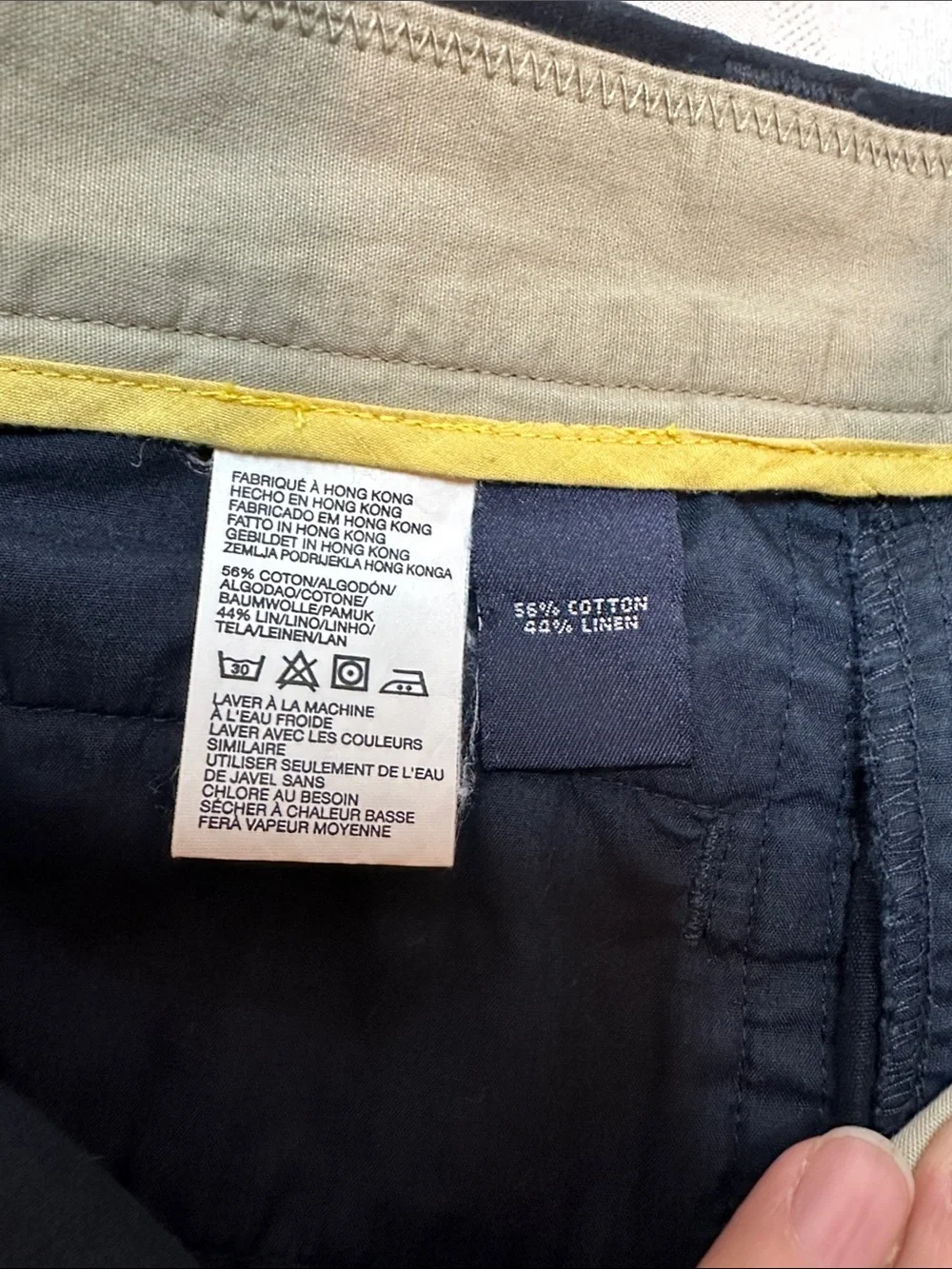 Nautica Explorer Men's Loose Fit Cargo Shorts - Navy Blue